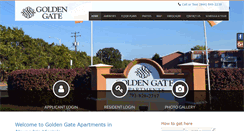 Desktop Screenshot of golden-gateapartments.com
