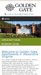 Mobile Screenshot of golden-gateapartments.com