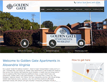 Tablet Screenshot of golden-gateapartments.com